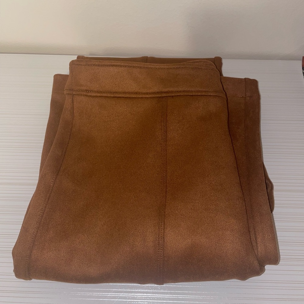 Spanx Faux Suede Flare Pant